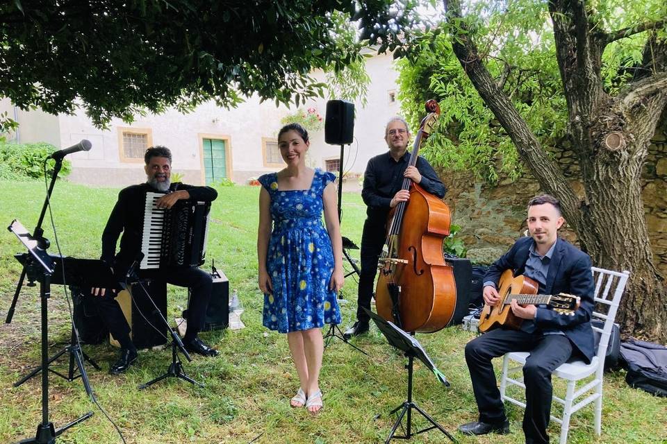 Band aperitivo in villa