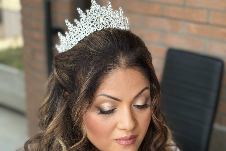 Trucco sposa luminoso