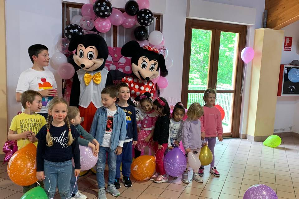 Festa a tema Topolino e Minnie