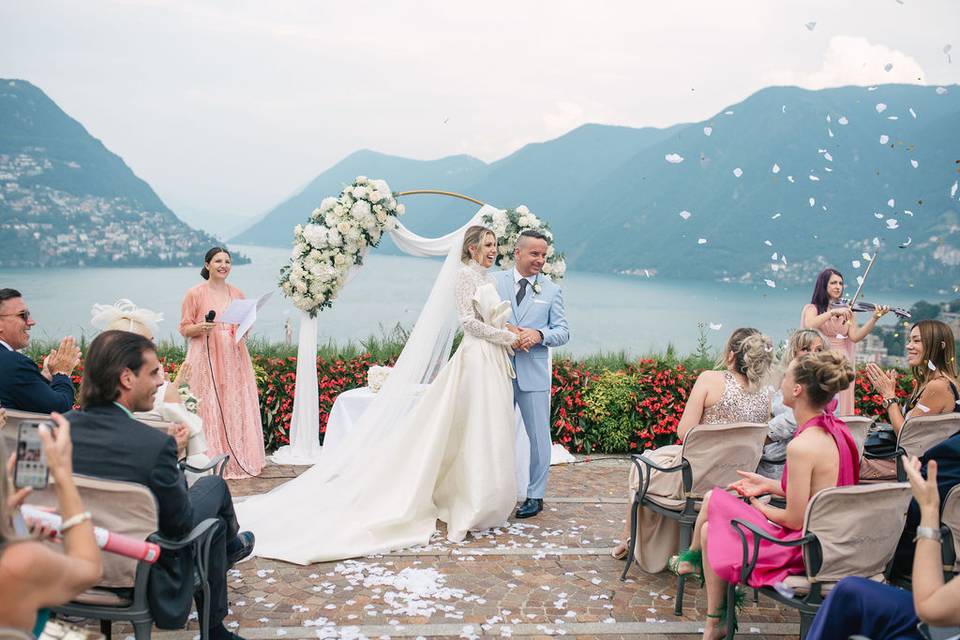 Cerimonia  a Lugano