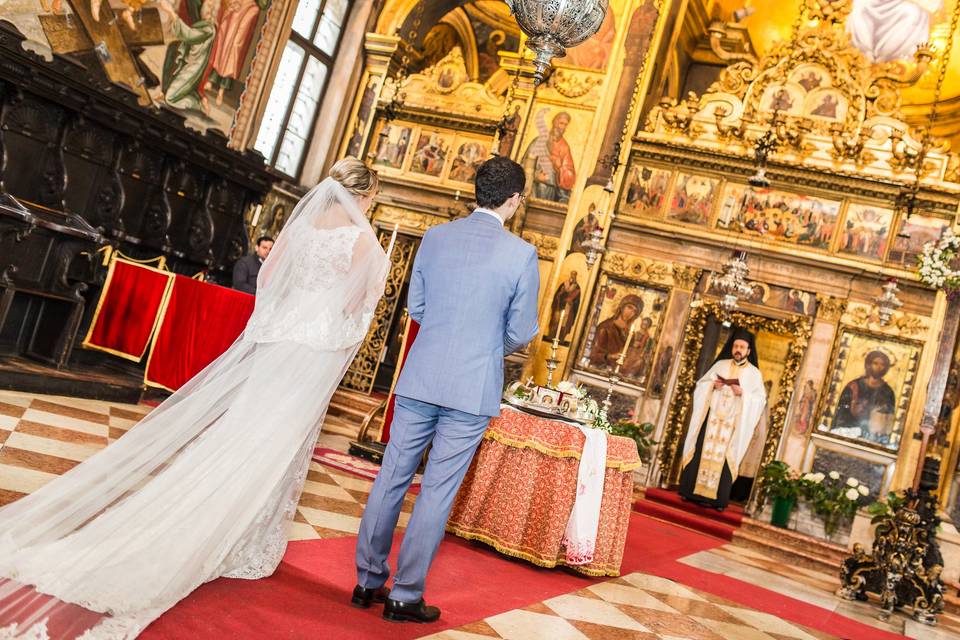Matrimonio ortodosso a Venezia