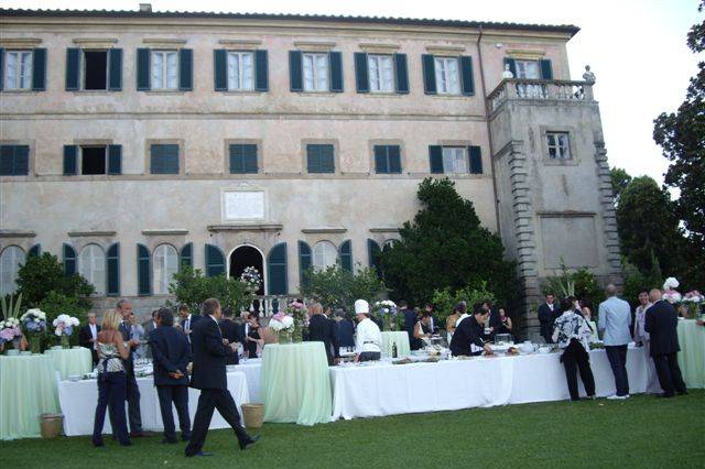 Aperitivo in villa storica