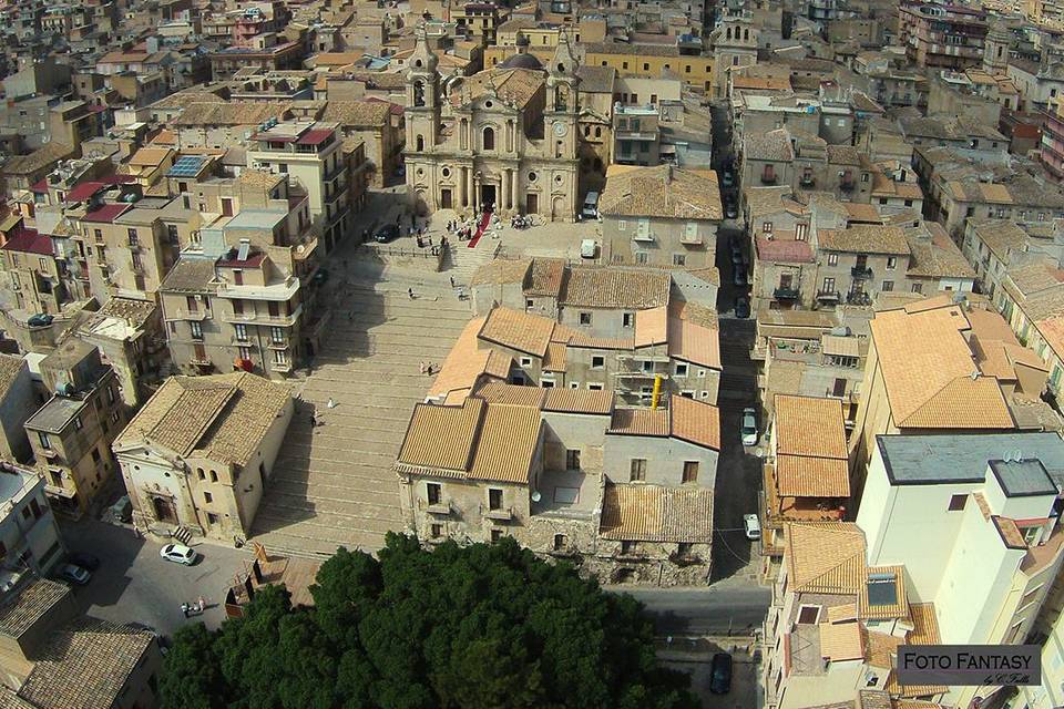 Palma di Mont. visto dal drone