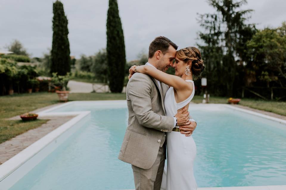 Foto in piscina