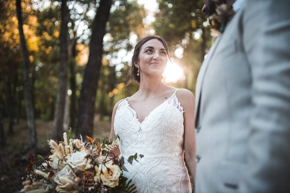 Preparazione sposa