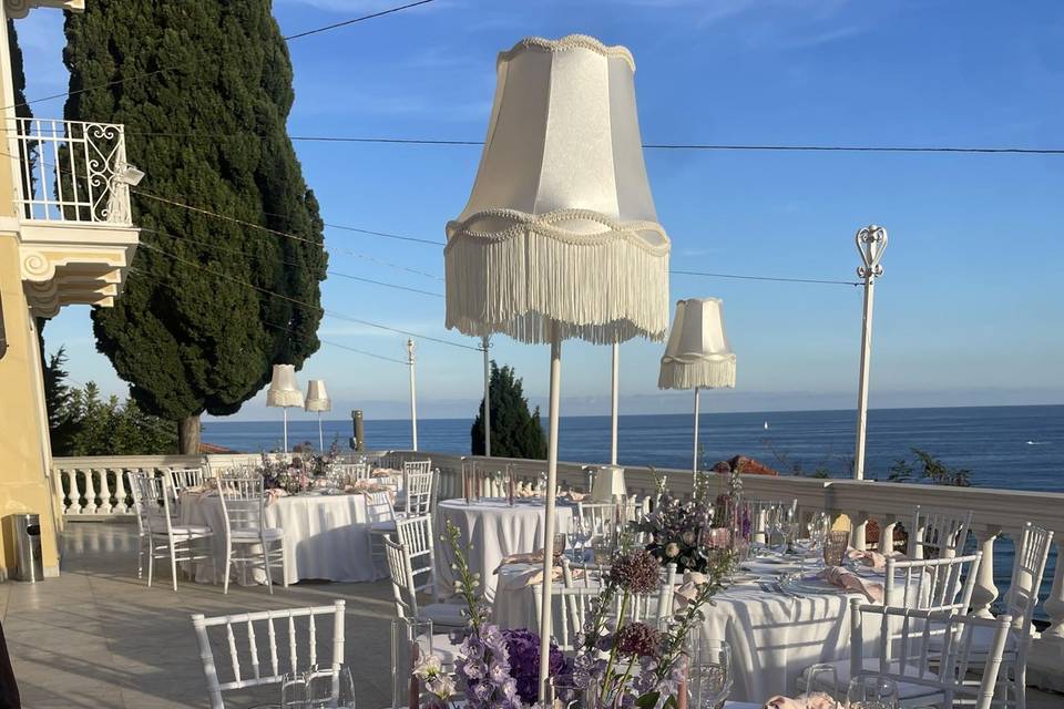 Matrimonio con vista mare!