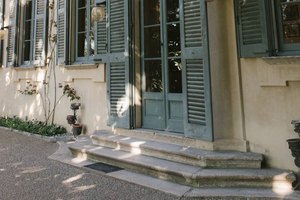 Fronte villa