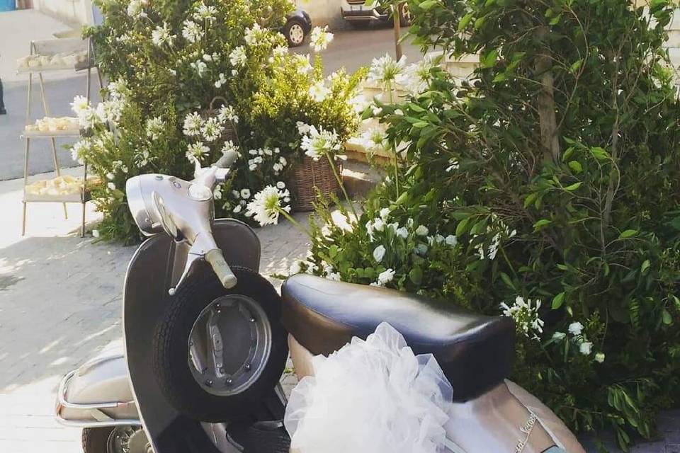 Matrimonio in vespa