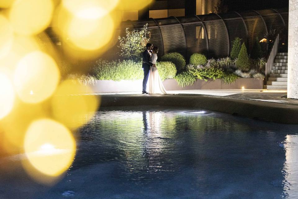Foto in piscina