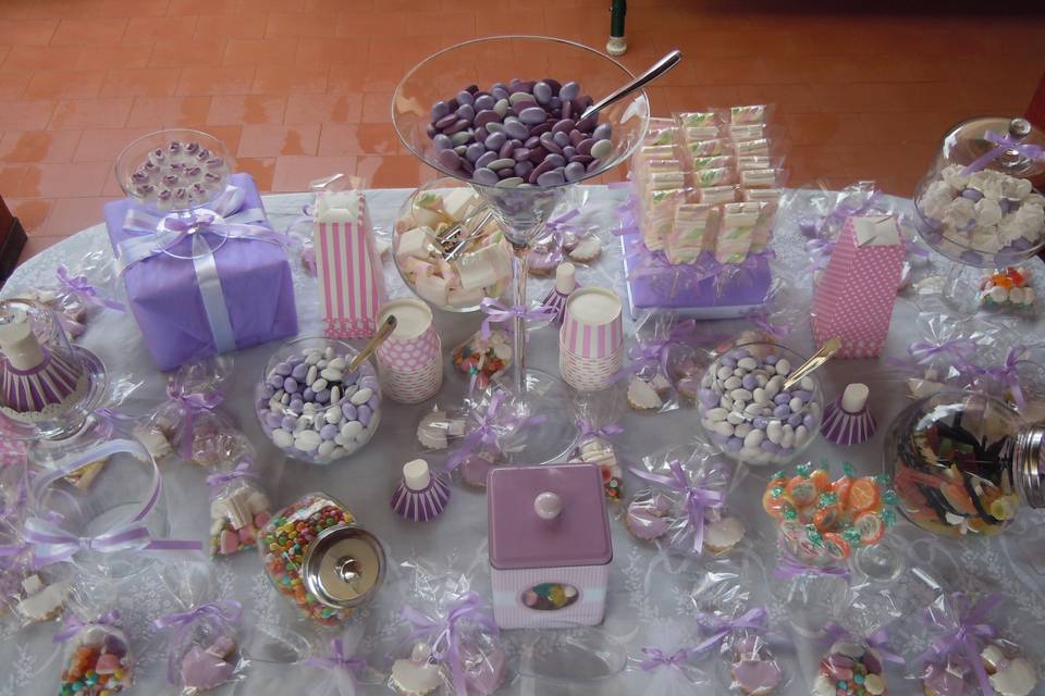 Sweet table tema ballerina