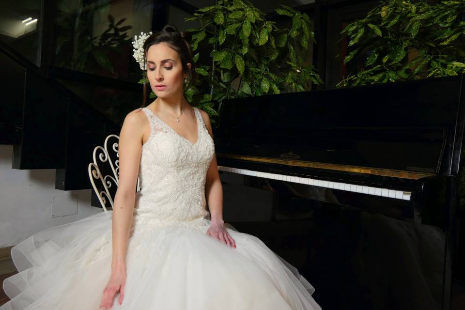 Modella sposa