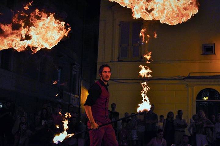 Spettacolo di fuoco