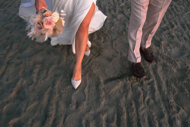 Sulla spiaggia