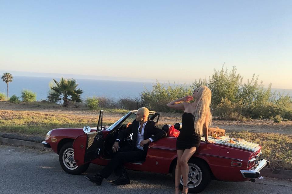 Alfa spider convertible