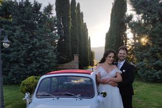 Matrimonio in Fiat 500 Vintage