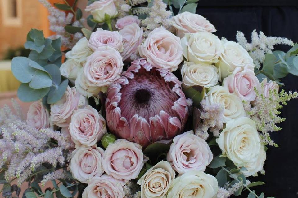 Bouquet protea