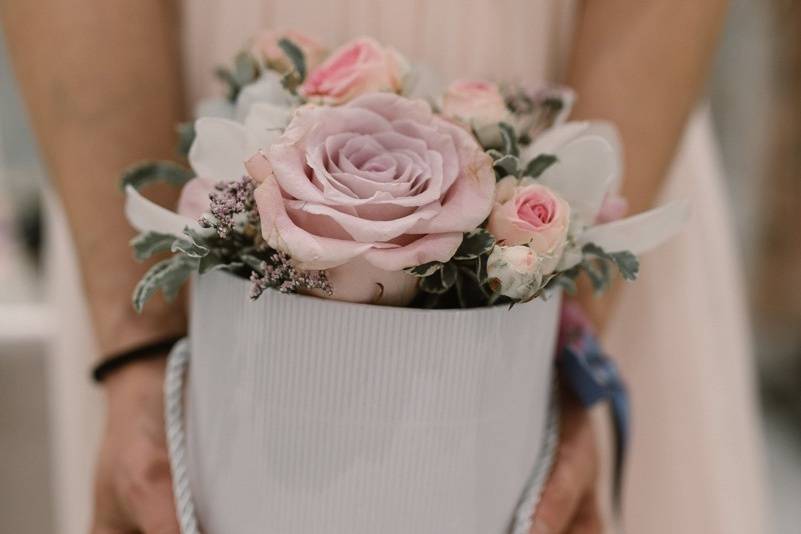 Wedding flower box