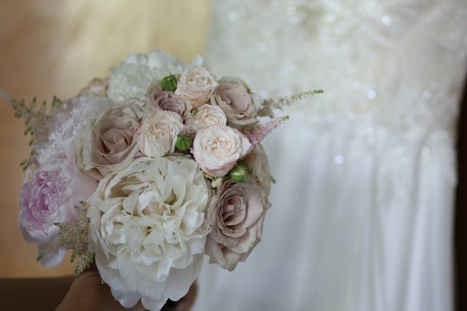 Bouquet peonie