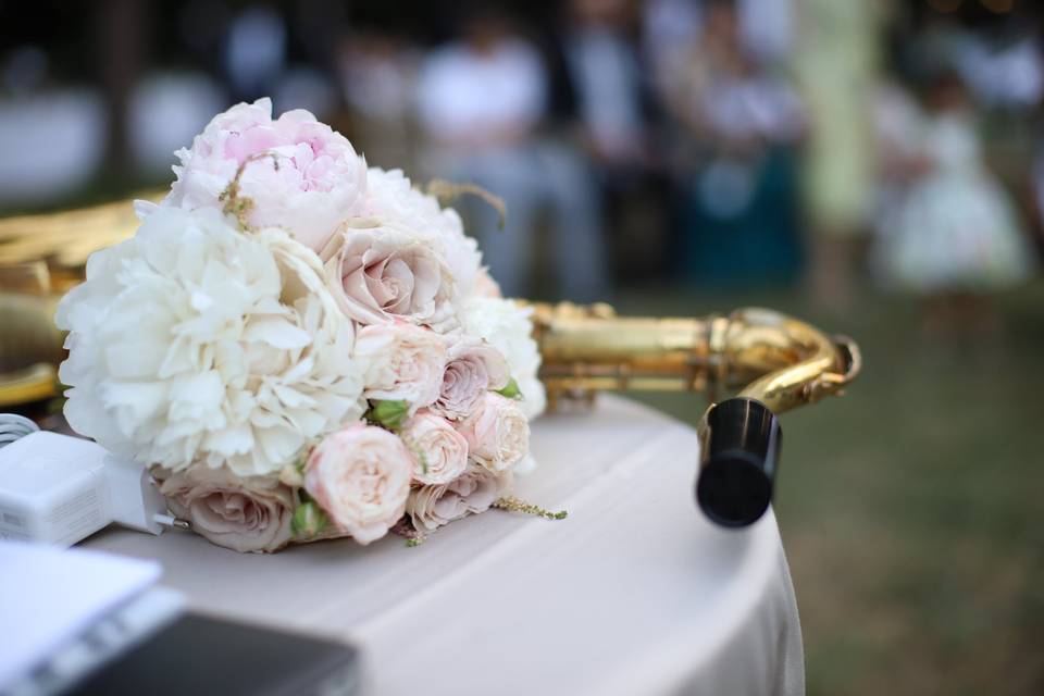 Bouquet peonie