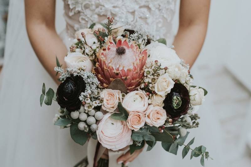 Protea bouquet