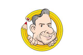 Logo Caricaturista Divvì