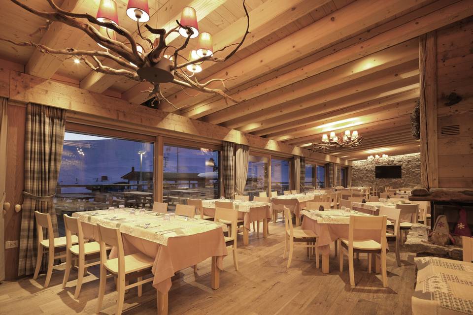 Vista dal ristorante