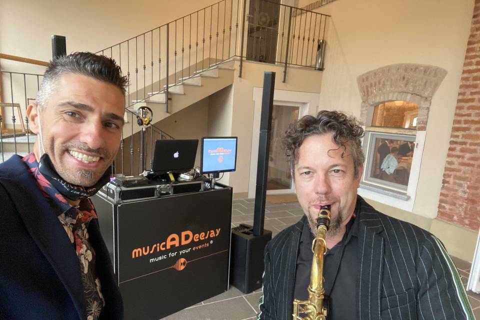 Tullio Ricci Sax e Davide Dj