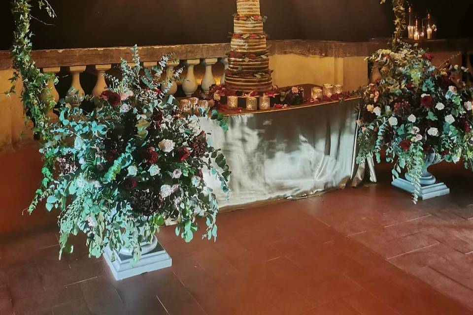 Allestimento wedding cake