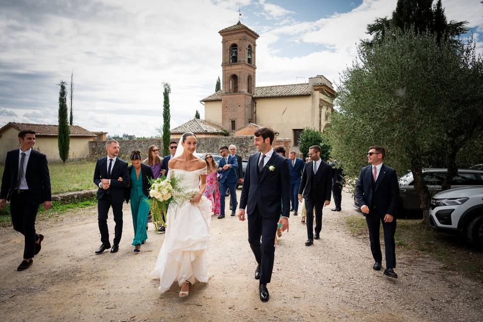 Chiesa raggiungibile a piedi