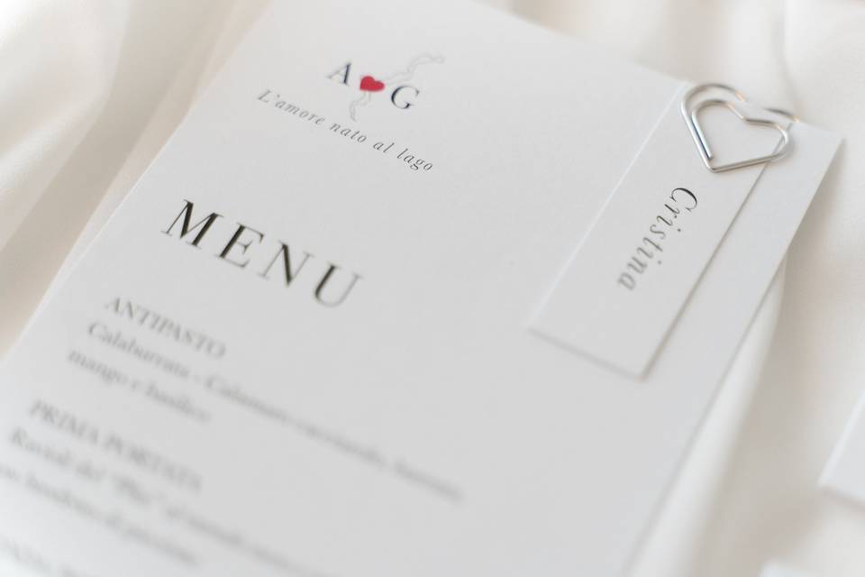 Menu con TAG