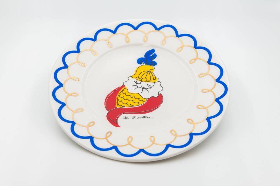 Piatto da Pranzo Uccellino