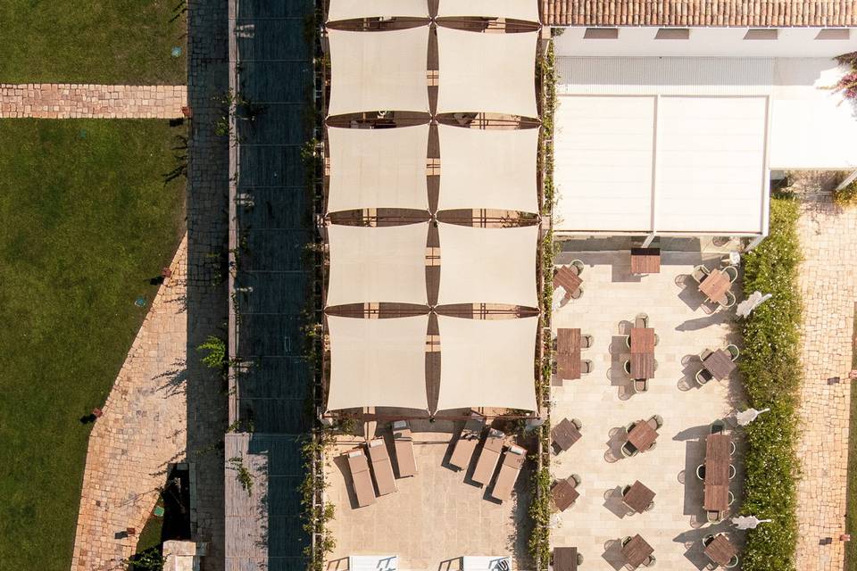 Terrazza dall'alto