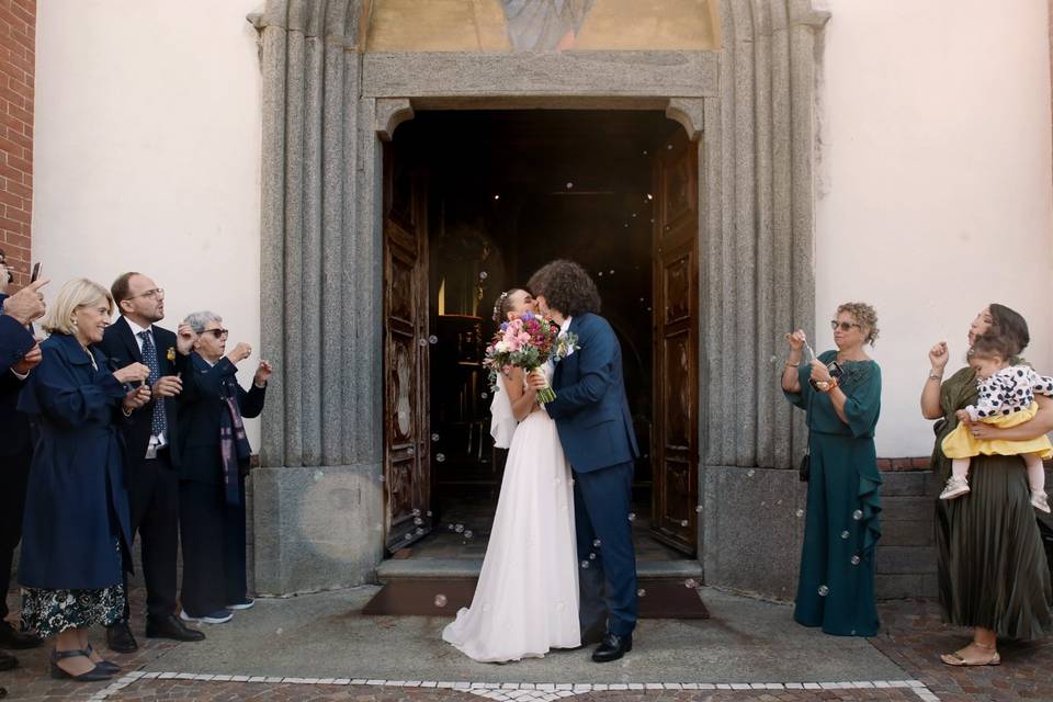 Primo bacio da Marito e Moglie