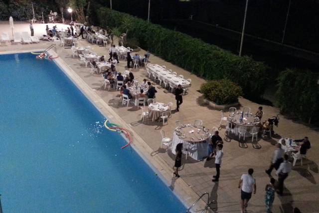 Ricevimento bordo piscina