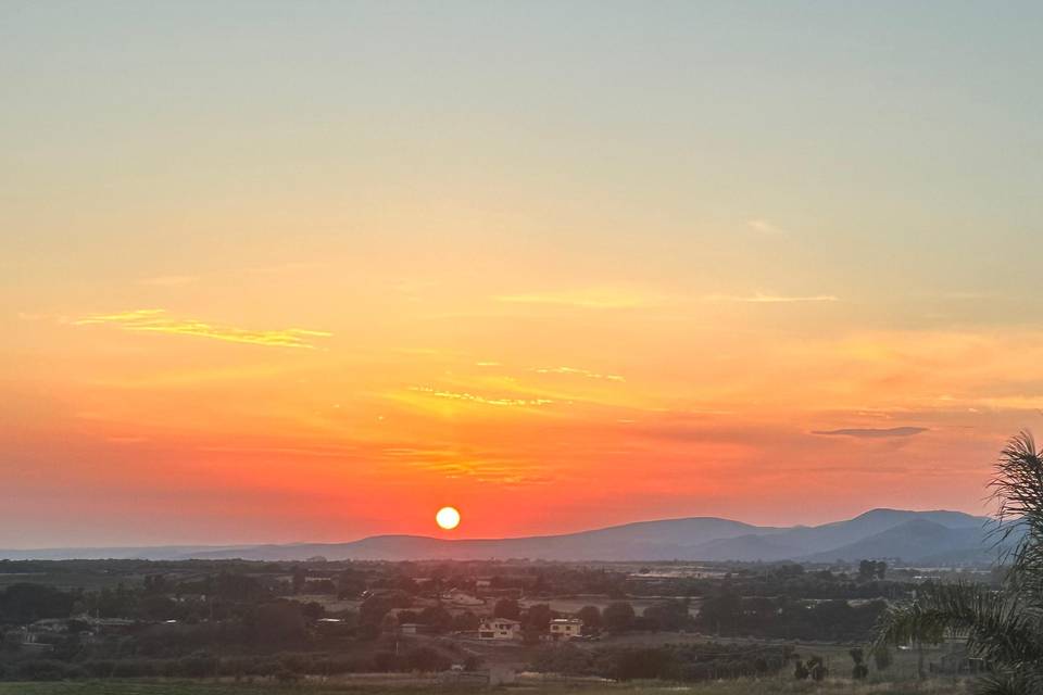 Un tramonto che fa innamorare