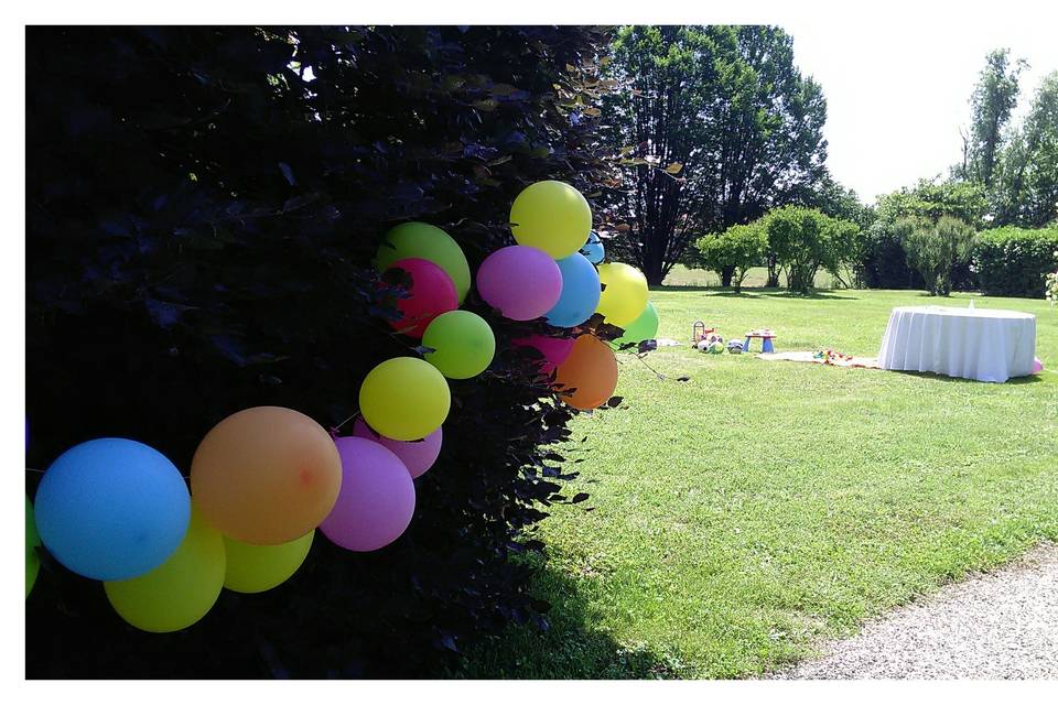 Allestimento palloncini