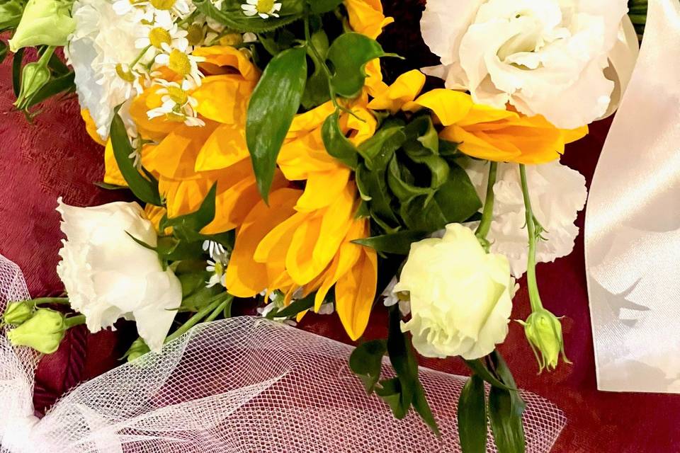 Bouquet di girasoli