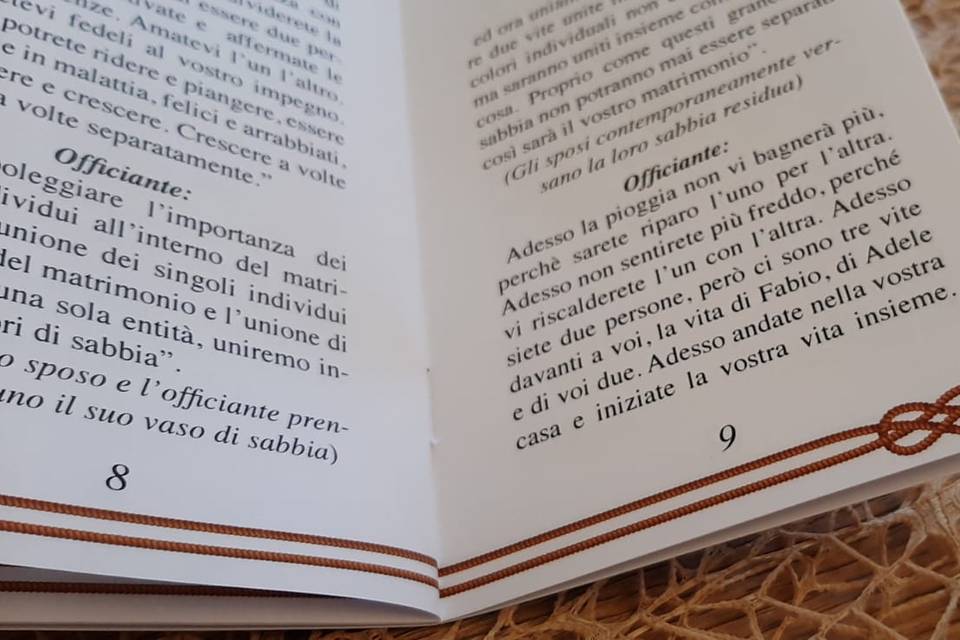 Libretto rito civile