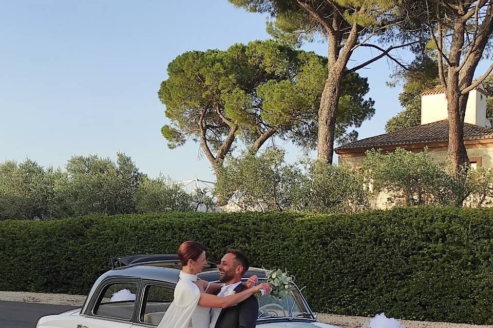 Mercedes ponton con tettuccio