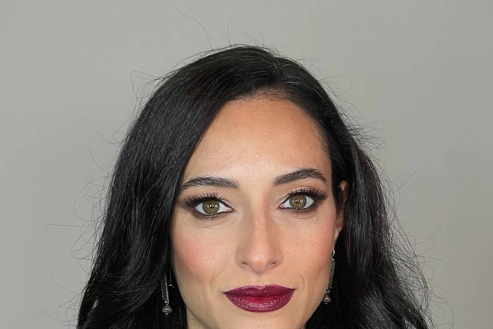 Make-up su modella