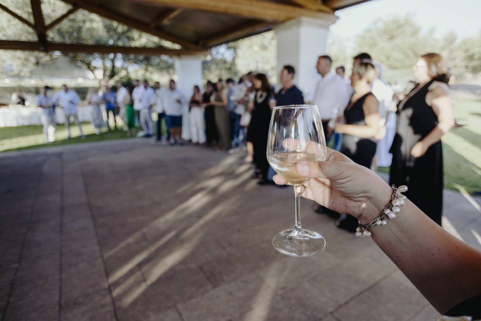 Degustazione in veranda