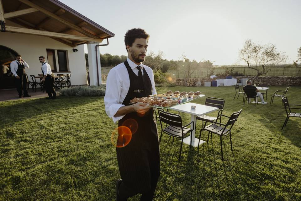 Degustazione in veranda