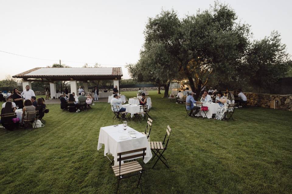 Degustazione in veranda