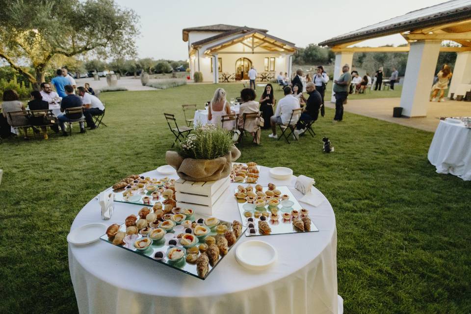 Degustazione in veranda