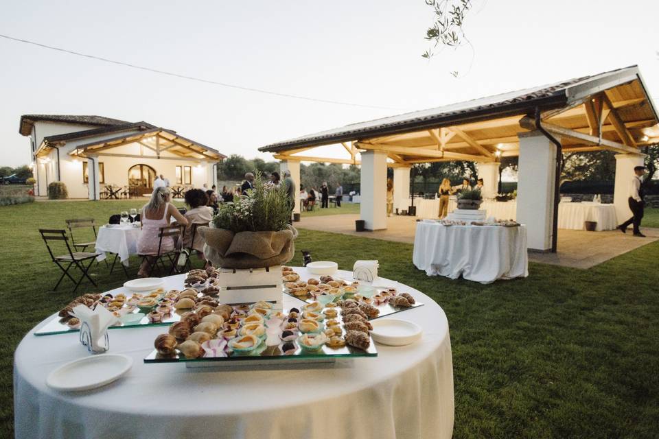 Degustazione in veranda