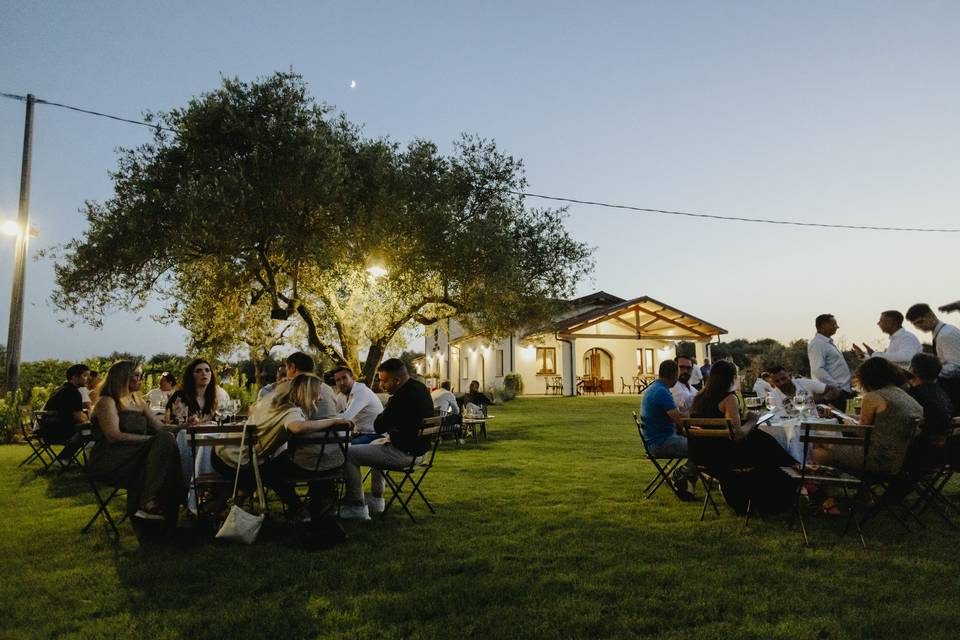 Degustazione in veranda