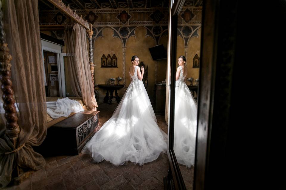 Preparazione sposa