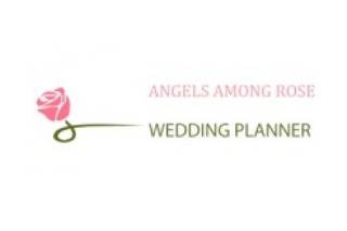 Angels among rose logo