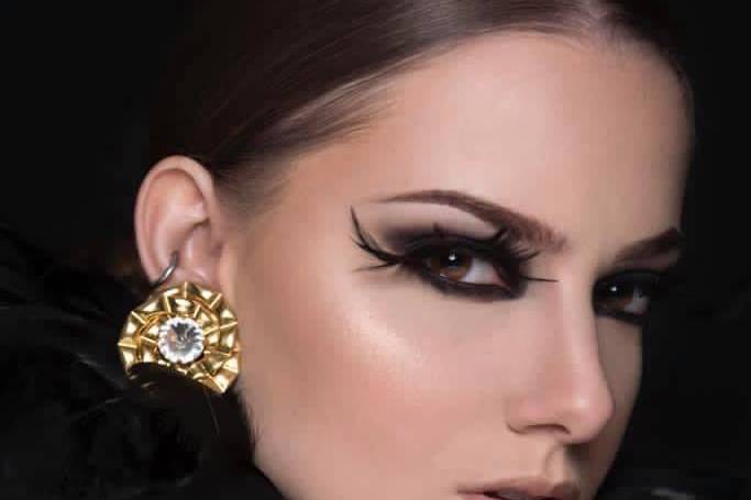 Glam look