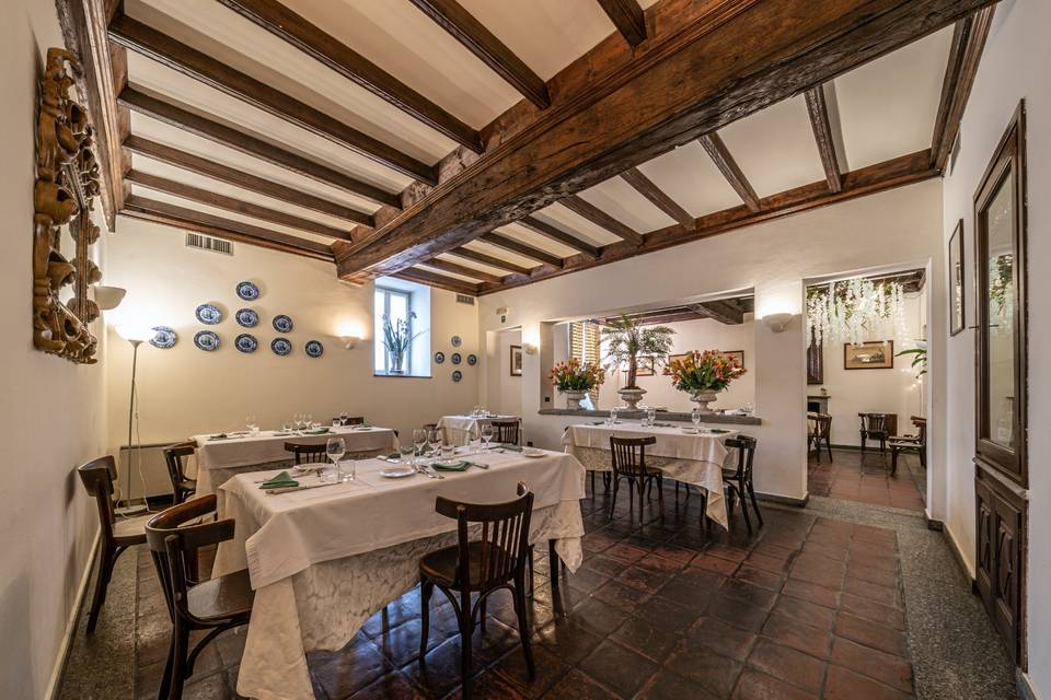 La sale del ristorante